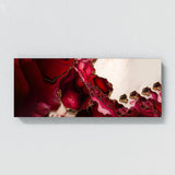 Marble Modern Luxury Ruby Red 26 Wall Art