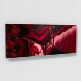 Marble Modern Luxury Ruby Red 29 Wall Art