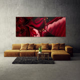 Marble Modern Luxury Ruby Red 29 Wall Art
