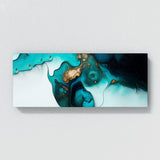 Marble Modern Luxury Turquoise 48 Wall Art