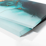 Marble Modern Luxury Turquoise 48 Wall Art
