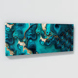 Marble Modern Luxury Turquoise 49 Wall Art