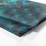 Marble Modern Luxury Turquoise 49 Wall Art