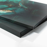 Marble Modern Luxury Turquoise 53 Wall Art