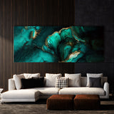 Marble Modern Luxury Turquoise 53 Wall Art