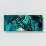 Marble Modern Luxury Turquoise 54 Wall Art