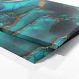 Marble Modern Luxury Turquoise 54 Wall Art