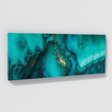 Marble Modern Luxury Turquoise 55 Wall Art