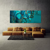 Marble Modern Luxury Turquoise 58 Wall Art