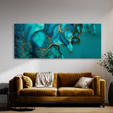 Marble Modern Luxury Turquoise 58 Wall Art