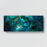 Marble Modern Luxury Turquoise 59 Wall Art