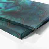 Marble Modern Luxury Turquoise 59 Wall Art