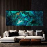 Marble Modern Luxury Turquoise 59 Wall Art