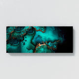 Marble Modern Luxury Turquoise 64 Wall Art