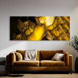 Marble Modern Luxury Yellow 73 Wall Art