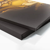 Marble Modern Luxury Yellow 74 Wall Art
