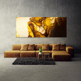 Marble Modern Luxury Yellow 74 Wall Art