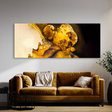 Marble Modern Luxury Yellow 75 Wall Art