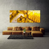 Marble Modern Luxury Yellow 77 Wall Art