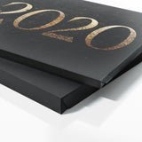 Anniversary Date Gold Wall Art