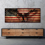 Eagle Usa Flag Wall Art