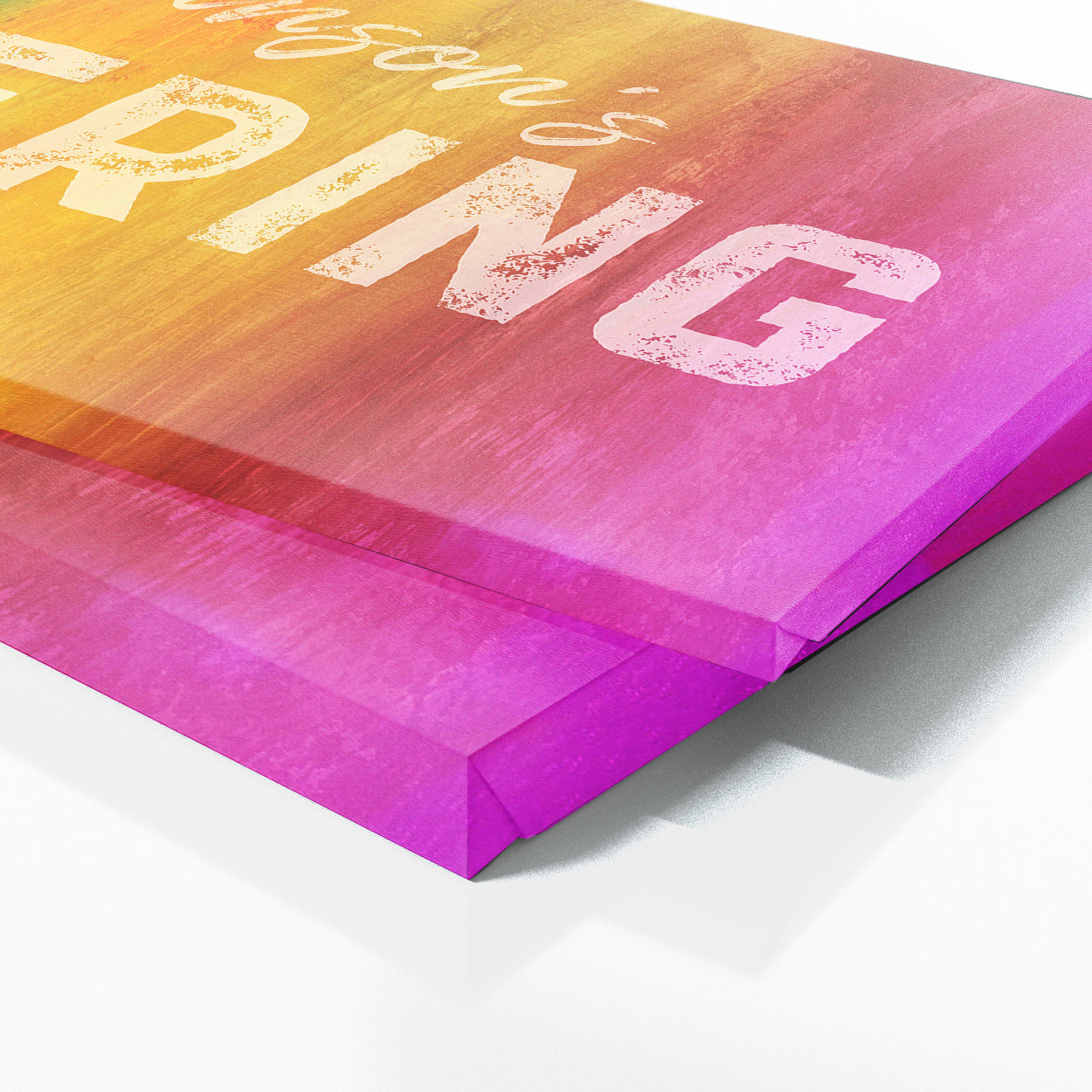 Family Name Gathering Colorful Wall Art