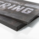 Family Name Gathering Darker Wooden Wall Art