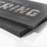 Family Name Gathering Metal Black Wall Art