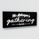 Family Name Gathering Neon Wall Art
