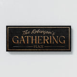 Family Name Gathering Stone Wall Art