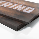 Family Name Gathering Wooden Plank Wall Art