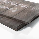 Family Name Gps Coordinates Grey Wall Art