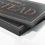 Family Name Homestead Stone Wall Art