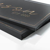 Family Name Luxury Gold Wall Art