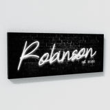 Family Name Neon Wall Art