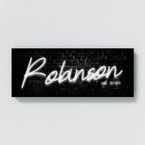 Family Name Neon Wall Art