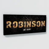 Family Name Neon Large Wall Art