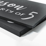 Family Name Party Of Black Wall Art