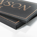 Family Name Party Of Stone Wall Art