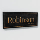 Family Name Stone Wall Art