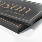 Family Name Stone Wall Art