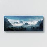 Foggy Mountains Wall Art