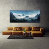 Foggy Mountains Wall Art