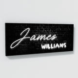 Nursery Baby Name Neon Wall Art