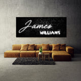 Nursery Baby Name Neon Wall Art