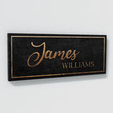 Nursery Baby Name Stone Wall Art