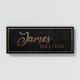 Nursery Baby Name Stone Wall Art