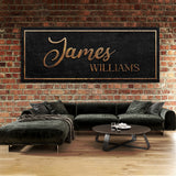 Nursery Baby Name Stone Wall Art