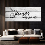 Nursery Baby Name White Wooden Wall Art