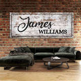 Nursery Baby Name Wooden White Wall Art